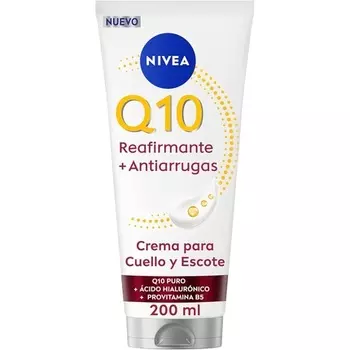 Укрепляющий крем против морщин Q10 для шеи и декольте 200 мл Nivea