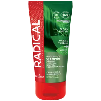 Укрепляющий крем-шампунь для чувствительной кожи головы и выпадения волос, 200 мл Radical Wzmacniajcy