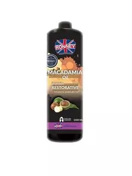 Укрепляющий шампунь для сухих и ослабленных волос, 1000 мл Ronney