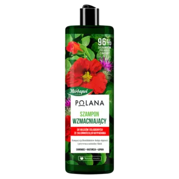Укрепляющий шампунь для волос, 400 мл Herbapol Polana