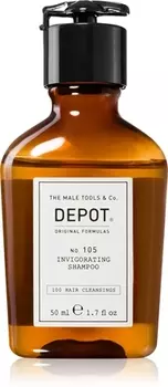 Укрепляющий шампунь против выпадения волос DEPOT 100 HAIR CLEANSING NO. 105 INVIGORATING SHAMPOO, 50 ml