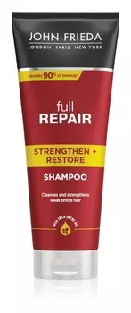 Укрепляющий шампунь с регенерирующим эффектом John Frieda Full Repair Strengthen+Restore