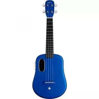 Укулеле Lava U Freeboost Электроакустическая концертная, синяя