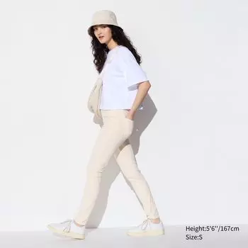 Ультра-эластичные леггинсы UNIQLO, белый