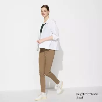 Ультра-эластичные леггинсы UNIQLO, коричневый