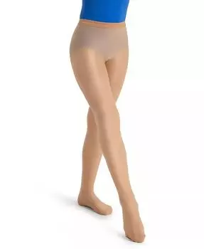 Ультра блестящие колготки для девочек Capezio, коричневый