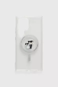 Ультра чехол для телефона S24 Ultra S928 Karl Lagerfeld, прозрачный