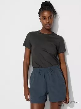 Ультра-Эластичная футболка airism Uniqlo, черный