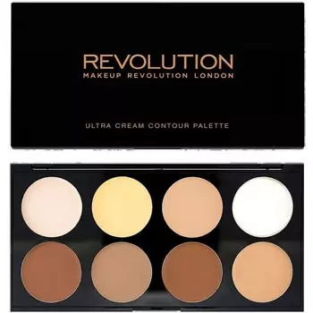 Ультра кремовая палетка для контуринга Revolution, 1 шт.