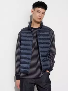 Ультра легкий жилет Uniqlo, 69 темно-синий
