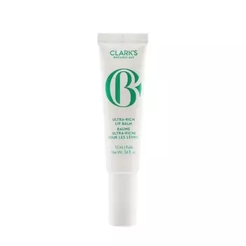 Ультра-насыщенный бальзам для губ 10 мл 0,34 унции Clark's Botanicals