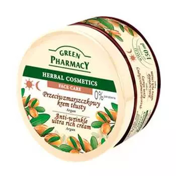 Ультра насыщенный крем против морщин с аргановым маслом 150 мл Green Pharmacy