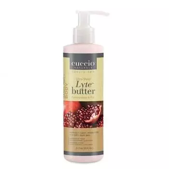 Ультра прозрачное масло для тела | Легкое масло для тела - гранат и акайя 237мл Cuccio Lyte