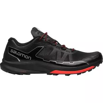 Ультра рейдовая обувь Salomon, цвет black/racing red/silver metallic-x