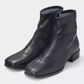 Ультраэластичные ботинки на низком каблуке GU, черный