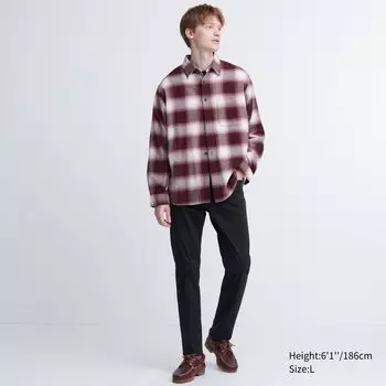 Ультраэластичные цветные джинсы скинни Uniqlo, черный