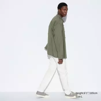 Ультраэластичные джинсы скинни UNIQLO, белый