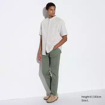 Ультраэластичные джинсы скинни UNIQLO, оливково-зеленый
