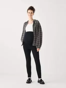 Ультраэластичные леггинсы для беременных Uniqlo, черный