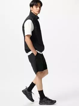 Ультраэластичные шорты для активного отдыха Uniqlo, цвет 09 черный