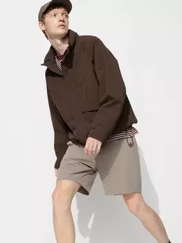 Ультраэластичные шорты для активного отдыха Uniqlo, цвет 32 бежевый