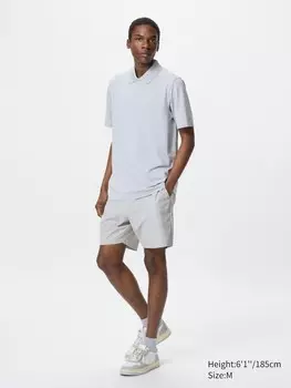 Ультраэластичные шорты для активного отдыха Uniqlo, цвет 02 серый