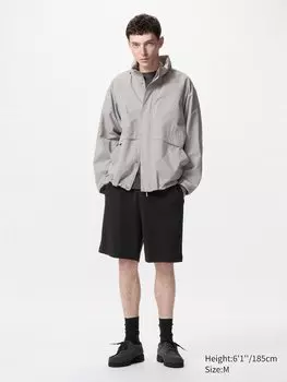 Ультраэластичные спортивные шорты Uniqlo, цвет 09 черный