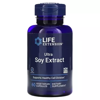 Ультраэкстракт сои Life Extension, 60 капсул