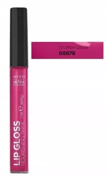 Ультраблестящий блеск для губ AVON LIP GLOSS Cotton Candy
