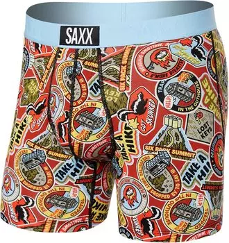Ультрабоксер-бриф для полетов SAXX UNDERWEAR, цвет Demerit Badges/Multi