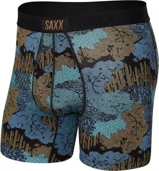Ультрабоксер-бриф для полетов SAXX UNDERWEAR, цвет Sonora Camo/Slate