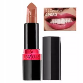 Ультракремовая губная помада AVON, оттенок 56 ГВОЗДИКА