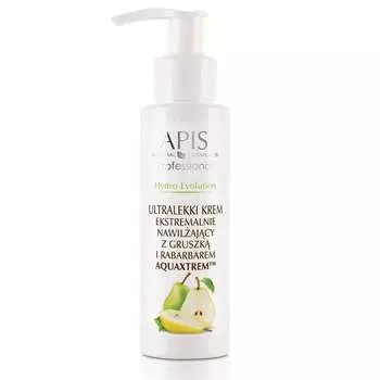 Ультралегкий, чрезвычайно увлажняющий крем с грушей и ревенем AQUAXTREM 100мл APIS Hydro Evolution, APIS Professional