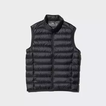 Ультралегкий пуховый жилет UNIQLO, 09 черный