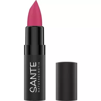Ультраматовая губная помада 07 Wild Fuchsia Powdery Matte Sante Naturkosmetik