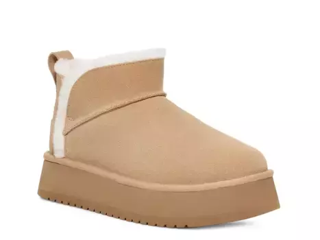 Ультрамини ботильоны Koola Ultra Mini Platform Koolaburra By Ugg, Light Beige