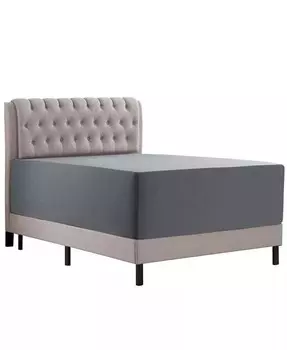 Ультрамягкая, очень глубокая простыня с карманами размером 18–21 дюйм — большой размер Empyrean Bedding, серый