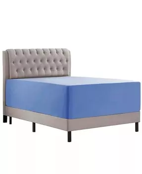 Ультрамягкая, очень глубокая простыня с карманами размером 18–21 дюйм — большой размер Empyrean Bedding, синий