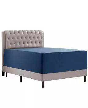 Ультрамягкая, очень глубокая простыня с карманами шириной 18–21 дюйм — размер «Калифорния» (King Size) Empyrean Bedding, синий