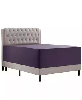 Ультрамягкая, очень глубокая простыня с карманами размером 18–21 дюйм — большой размер Empyrean Bedding, фиолетовый