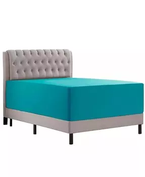 Ультрамягкая, очень глубокая простыня с карманами шириной 18–21 дюйм — размер «Калифорния» (King Size) Empyrean Bedding, синий