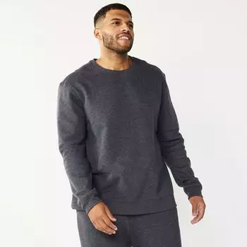 Ультрамягкая толстовка с круглым вырезом Big & Tall Tek Gear