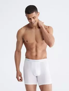 Ультрамягкие трусы-боксеры Modern Calvin Klein, белый