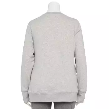 Ультрамягкий флисовый свитшот с круглым вырезом Tek Gear больших размеров Tek Gear