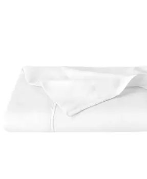 Ультрамягкий лист с плоской верхней частью с двойной щеткой Bare Home, белый