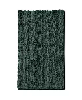 Ультрамягкий нескользящий коврик для ванной из синели — большой, 44 x 26 дюймов Clara Clark, зеленый