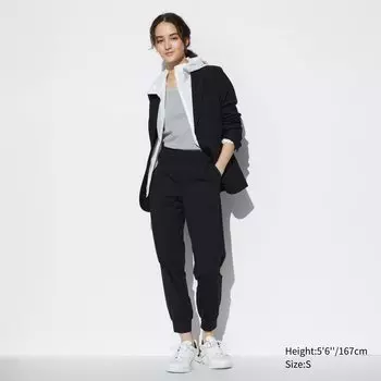 Ультрастрейч-джоггеры airism UNIQLO, черный