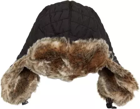 Ультратеплая шапка-бомбер L.L.Bean, черный