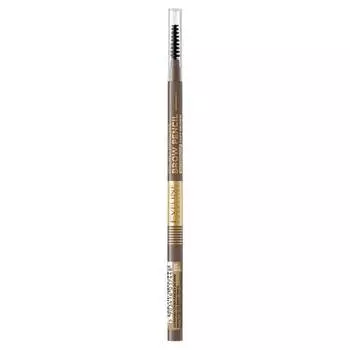 Ультраточный карандаш для бровей, № 02 Soft Brown Eveline Cosmetics, Micro Precision