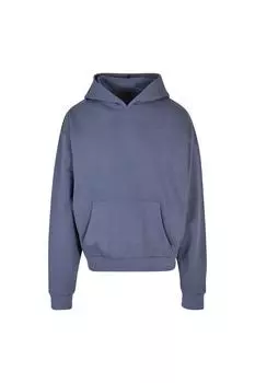 Ультратяжелая толстовка с капюшоном Build Your Brand, синий